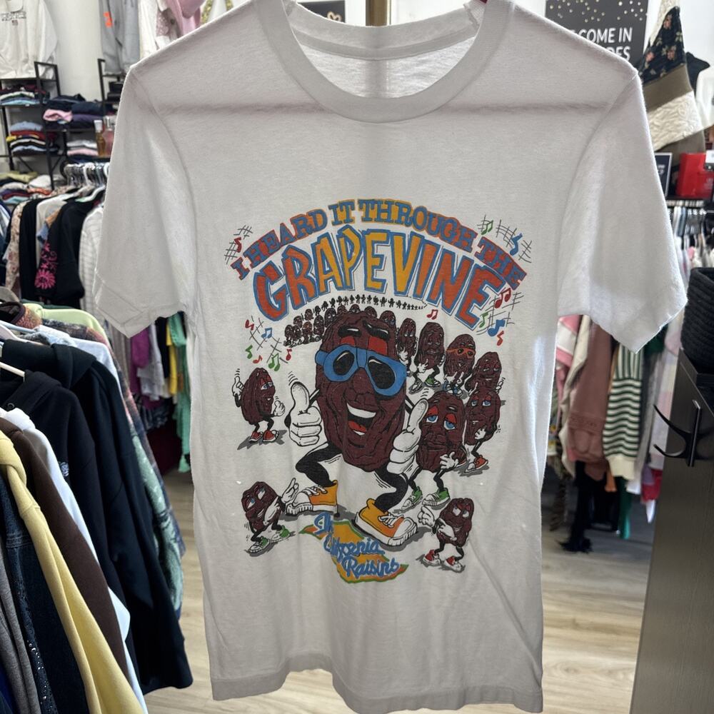 Vintage 80’s I heard it through the grapevine T-shirt